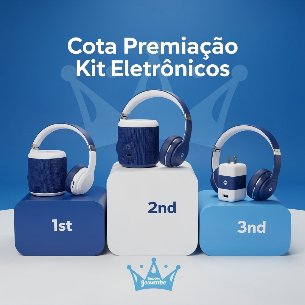 Cota Premiação 3 Posições – Kit Eletrônicos